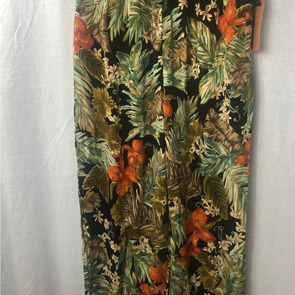 Carole‎ Little Women's Floral Tropical Dress Pants w/Pockets Size 10 Vintage NWT - Picture 12 of 12